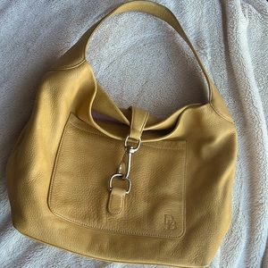DOONEY & BOURKE | Annalisa Yellow Shoulder Hobo Style Purse
